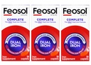 Feosol Bifera HIP & PIC železov dodatek, komplet - 30 Caplets, pakiranje po 3