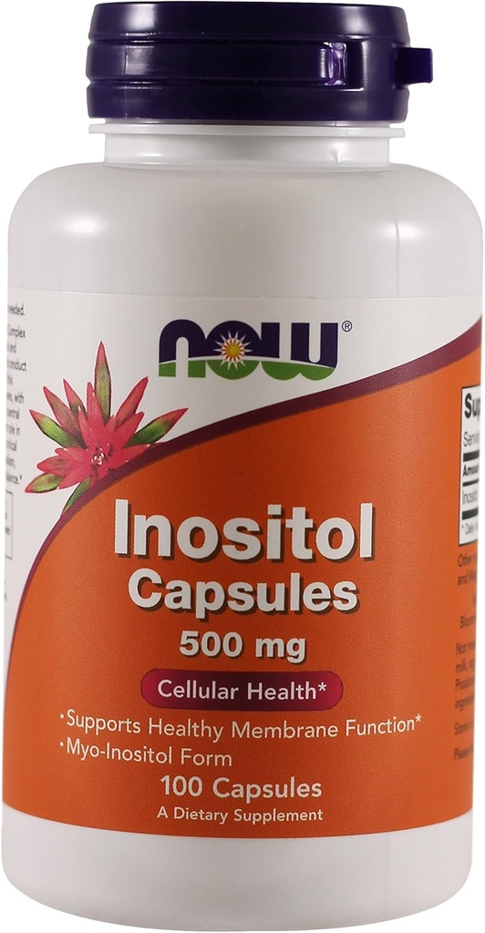 Inozitol 500 miligramov 100 kapsul (2 pakiranji)