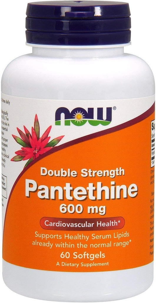 Pantetin, 600 mg, 60 SGEL s hrano zdaj (paket 4)