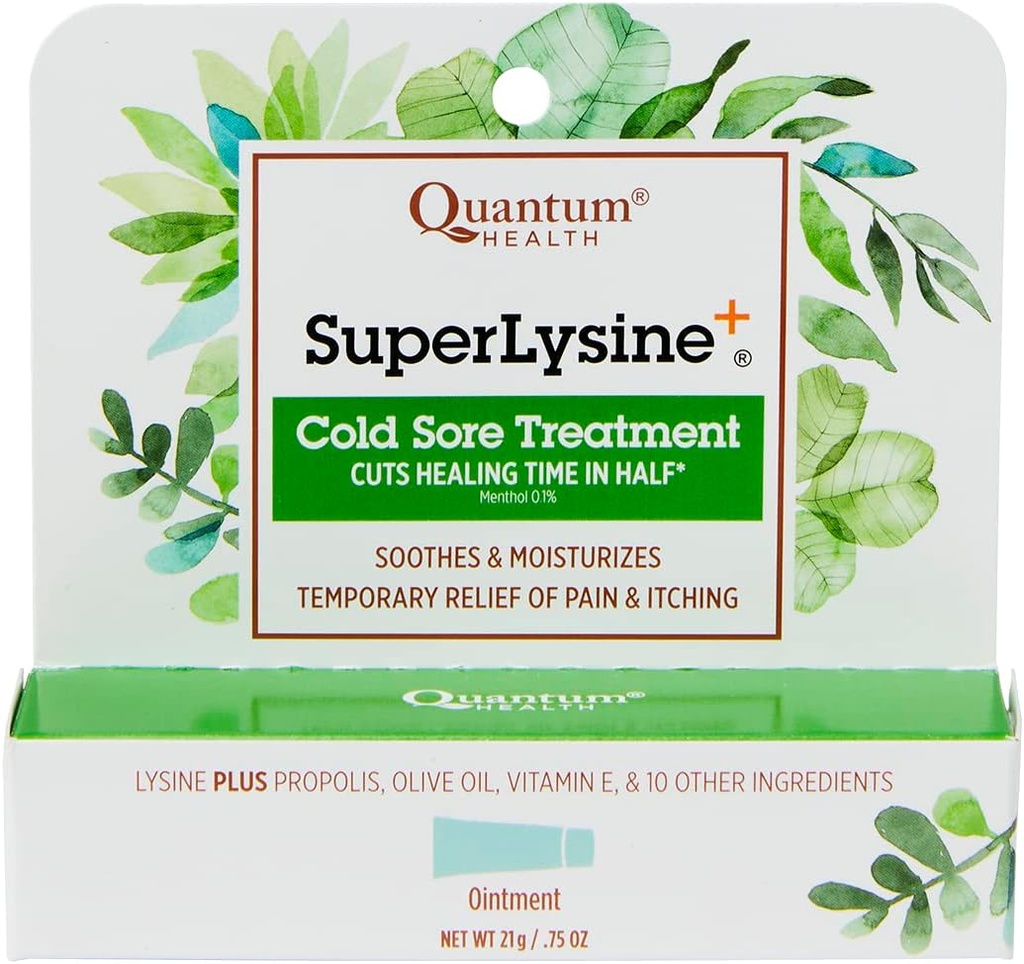 Quantum SuperLysine+ Cold Sore Treatment Mazilo 