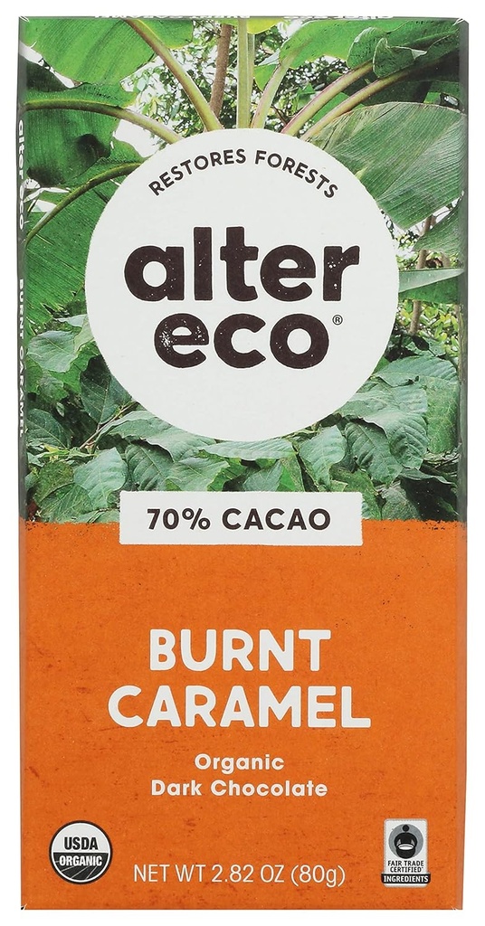 Alter Eco Choc Bar Drk Sltd Brnt Cr, 2,82 Oz (paket z 12)