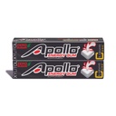 Apollo Energy Gum s tekočim jedrom – 80mg naravni kofein na kos - brez sladkorja, Aspartam-free, Xilitol Gum - 5 kosov na pakiranje (2 pakiranji)