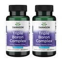 Swanson Triple Boron Complex - Natural Bone Health & Joint Support - Mineral Supplement Featuring Citrate, Aspartat & Glycinate - (250 kapsul) 2 pakiranji