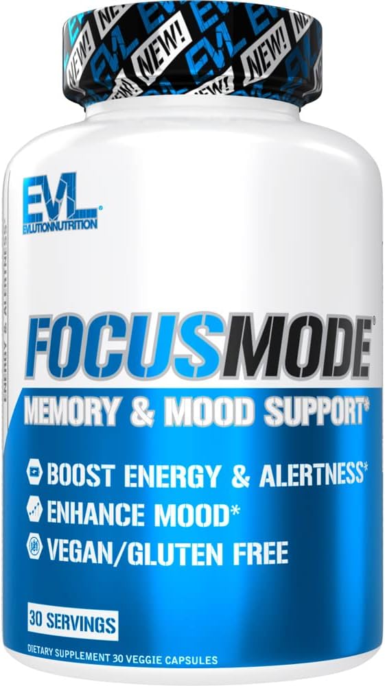 Izpostavitev Duševna energija in fokus dodatek za odrasle - Nootropics Brain Support dodatek s kofein L Theanine Alpha GPC in Huperzine A Nutrition Focus tablete za trajen vrh uspešnosti