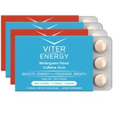 Energija Viter Kofeinirani gumi 60mg kofein, B vitamini, Guarana, brez sladkorja. (Variety, 12kos, 4 pakiranje)