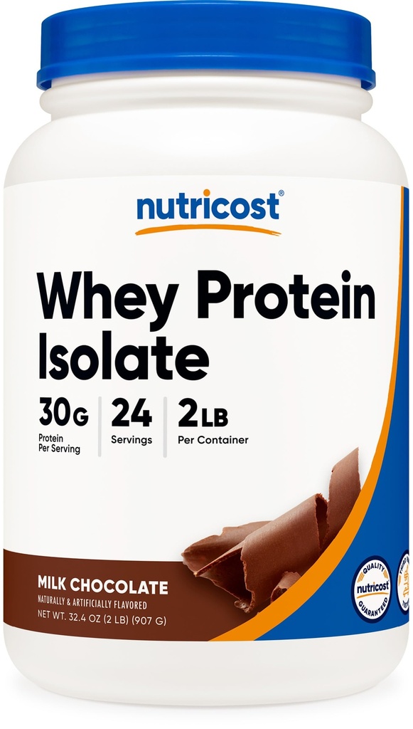 Nutricost Whey Protein Izolat (milk čokolada) 2LBS