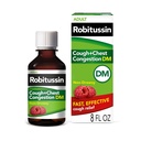 Robitussin kašelj in Chest Congestion DM, Cough Supressant in pričakovanje, malina aroma - 8 Fl Oz steklenica