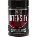 Intensify NDS Nutrition Black - Termogenska mešanica z Advantra Z za izgubo maščob in vode - povečanje metabolizma, opekline kalorij, pomoč Zatiranje apetita - izboljšanje telesnega tona, opredelitev mišic - 90 kapsul