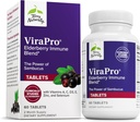 Terry Seveda ViraPro - dodatek z zeliščno mešanico za imuno podporo - dodatek z bezgovimi jagodami, cinkom in selenom - podpora imunski odziv - 60 tablet