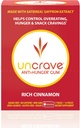 UNCRAVE Gum - Infundiran s 100% Pure Saffron Extract – Control Cravings - Izboljšajte Mood - Vision Health - Bogat cimet (14 kosov)