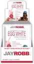 JayRobb Egg White Protein Powder, Low Carb, Keto, Vegetarian, Gluten Prost, Laktoza brez sladkorja, Brez dodanega sladkorja, Brez maščobe, Soja, Nič umetnega, ne-GMO, Najboljši okus (Individualne Packets, Jagoda)
