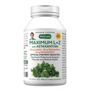 ANDREW LESSMAN Največja L+Z z Astaksantin 120 Softgels - 12mg Lutein, 6mg Zeaksantin, 4mg Astaksantin. Ključne hranila za podporo zdravje oči in možganov, in spodbujanje zdravega vida.