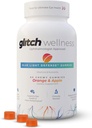 Glitch Gumies za suhe oči modra svetloba obramba – Vegan, sladkor prost Zeaksantin in Lutein Gumies za oči dodatek za odrasle in starejše (60 Count - 1 steklenica)