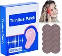 Tinitus Relief za zvonjenje ušes,120PCS Tinitus obliži, Učinkovito lajšanje sluha izgube 3BOX