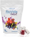 4Life RioVida Chews, dodatek podpira imunski sistem in zdravo staranje z bezgovo jagodo, Acai Berry & Transfer Factor Proteins - 30 Chews