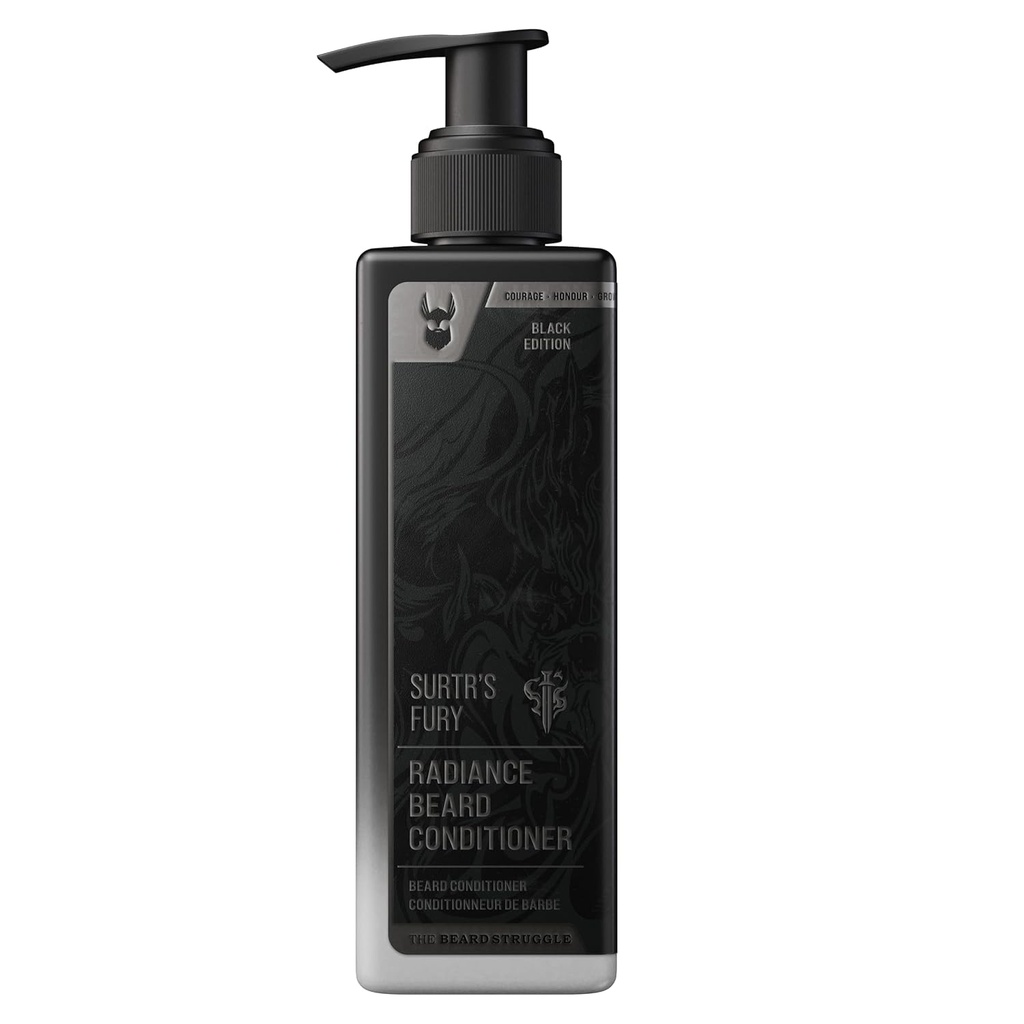 Bradavičasti boj - Marksmanov zobni balzam - Surtr's Fury, Platinum Collection - Nourish, Softens, & Krepi brad - Radiance Beard balder for Men (8 Fl oz)