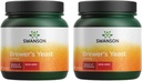 Swanson 100% Pure Brewer's Yeast Powder GMO-free 1 lb (454 g) Pwdr (2 pakiranji)
