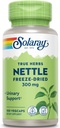 SOLARAY Nettle Leaf zamrzovanje posušeno, Veg Cap (Btl-Plastic) 300mg 