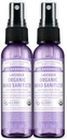 Dr. Bronner's - Organski Sanitizator Spray (Lavender, 2 Ounce, 2-Pack) - Enostavna in učinkovita Formula, Čistila & Sanitizes, Brez Harsh Chemicals, Vlažilne in Čistilne roke