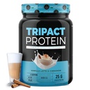 Nutrologija TRIPACT Protein Powder - 7-v-1 Zamenjava obroka Shake z Grass Fed Whey Protein Powder, Pea, Rice, Greens za okrevanje mišic in immuniteto, Vanilla Latte & Cinnamon Flavor, 20 Serving