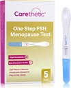 [5 pakiranje] komplet za test menopaze pri obrezovanju FSH – test menopaze na srednjem toku doma, FSH za odkrivanje perimenopavze in plodnosti