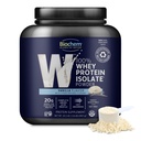 Biochem Whey Protein Isolate Powder - Vanilla Flavor, 20 Gram na strežbo, pridobljeno iz krav hranilnih trav, ne-GMO, vegetarijancev, brez umetnih arom ali sladil - podpira mišično maso in zmogljivost