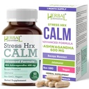 Stres Hrx, Ashwagandha dopolnilna kapsula, Herbal Destination Stress Relief - 60 Count