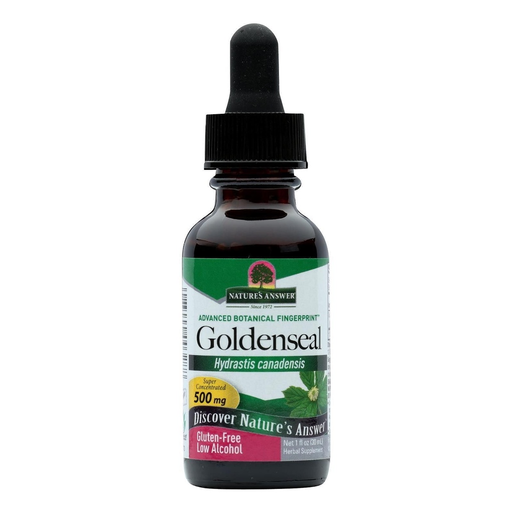 Narava odgovor Goldenseal koren z organskim alkoholom 1 Fluid Ounce 