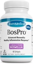EuroMedica BosPro - Boswellia Serrata Extract dodatek - prehranski dodatek za zdravo pljučno podporo - Zeliščni dodatek Formula - 60 Softgels
