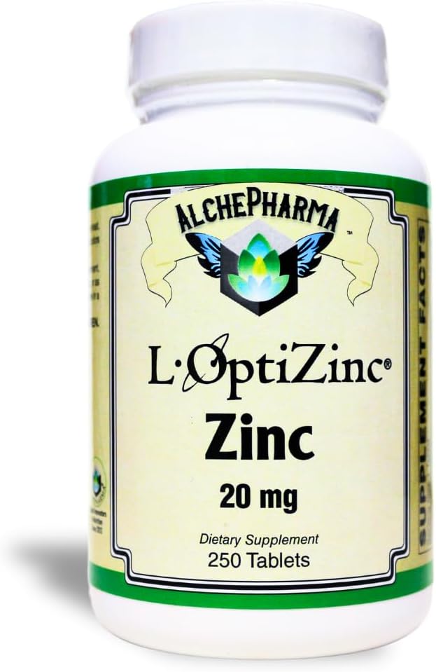 AP L-OptiZinc® 20mg (izviren 1 : 1 kompleks cinka na 100 % naravni metionin) (250)