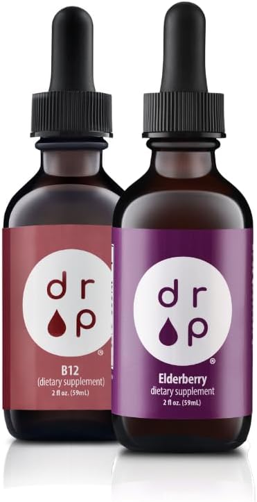 Kapljice dodaj Tekoči jagode kapljice in vitamin B12 kapljice paket