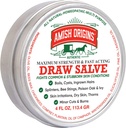 Amish Izvori risanje Salve Mazilo, 4 oz Največja moč hitro deluje Draw Salve za Splinters, Boil, Bee Stings, Cyst, Anti Srbečica krema, Made in USA