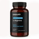 Endur L-Arginin dopolnilo, pomaga podpreti zdravo pretok krvi in funkcije srca, vadbe zmogljivosti in imunskega zdravja, Gluten Free, 350mg (60 tablet)