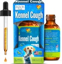 Kennel Kašelj Zdravljenje za pse in mačke pomaga pri smrčanju, draženje grla in alergije – Naravni pes Kašljanje Zdravljenje za dihanje podporo s Calendula Brees Care – 2 oz
