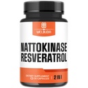 Nattokinase dodatek 3300mg s Trans-Resveratrol - Podpora za sistem imunitete, zdravo srce in ravnotežje telesa - 30 Servinges