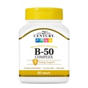 21. stoletje B 50 Complex tablete s podaljšanim sproščanjem, 60 število (Pack of 1)