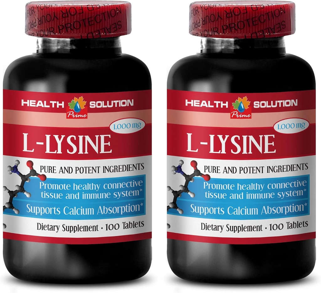 L- lizine 1000 mg tablete - L- LYSINE 1000MG - spodbujanje zdrave kože - l- lizine tablete - l- lizine 1000 mg tablete - l- lizine dodatek - l- lizine mazilo - lizine 1000mg tablete, 2 stekleničke 200 tablet