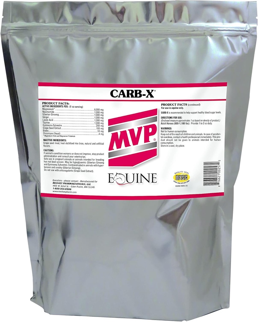Med-Vet Pharmaceuticals Carb-X (10lb) Presnovna podpora glukozi ...