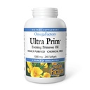 Omega Factors by Natural Factors, Ultra Prim Evening Primrose Oil, spodbuja zdravje žensk in imunskega sistema z Omega-6 GLA, 240 mehkih gelov (240 odmerkov)