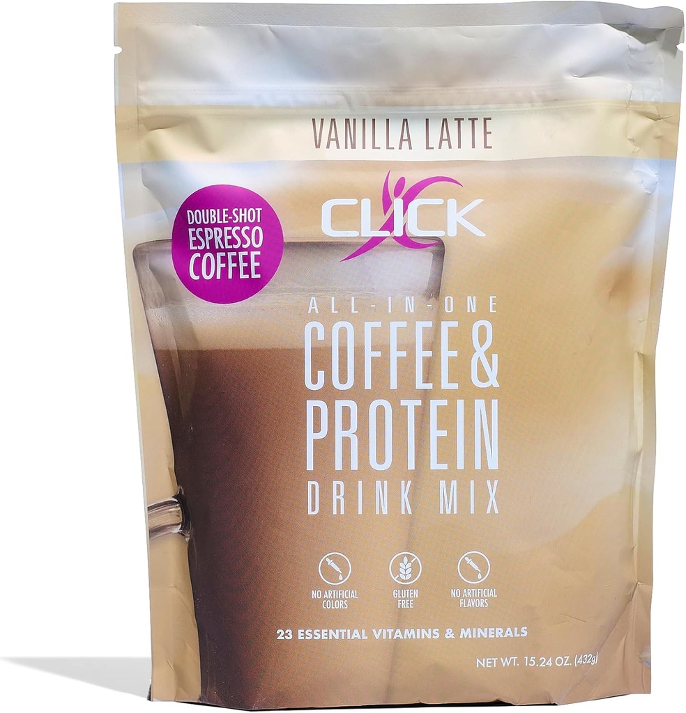 Click Coffee Protein Powder 