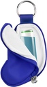 Beautyflier Asthma Inhaler Case Holder Travel Handy Mini vrečko za odrasle in otroke, ne vključuje Inhaler (modra)