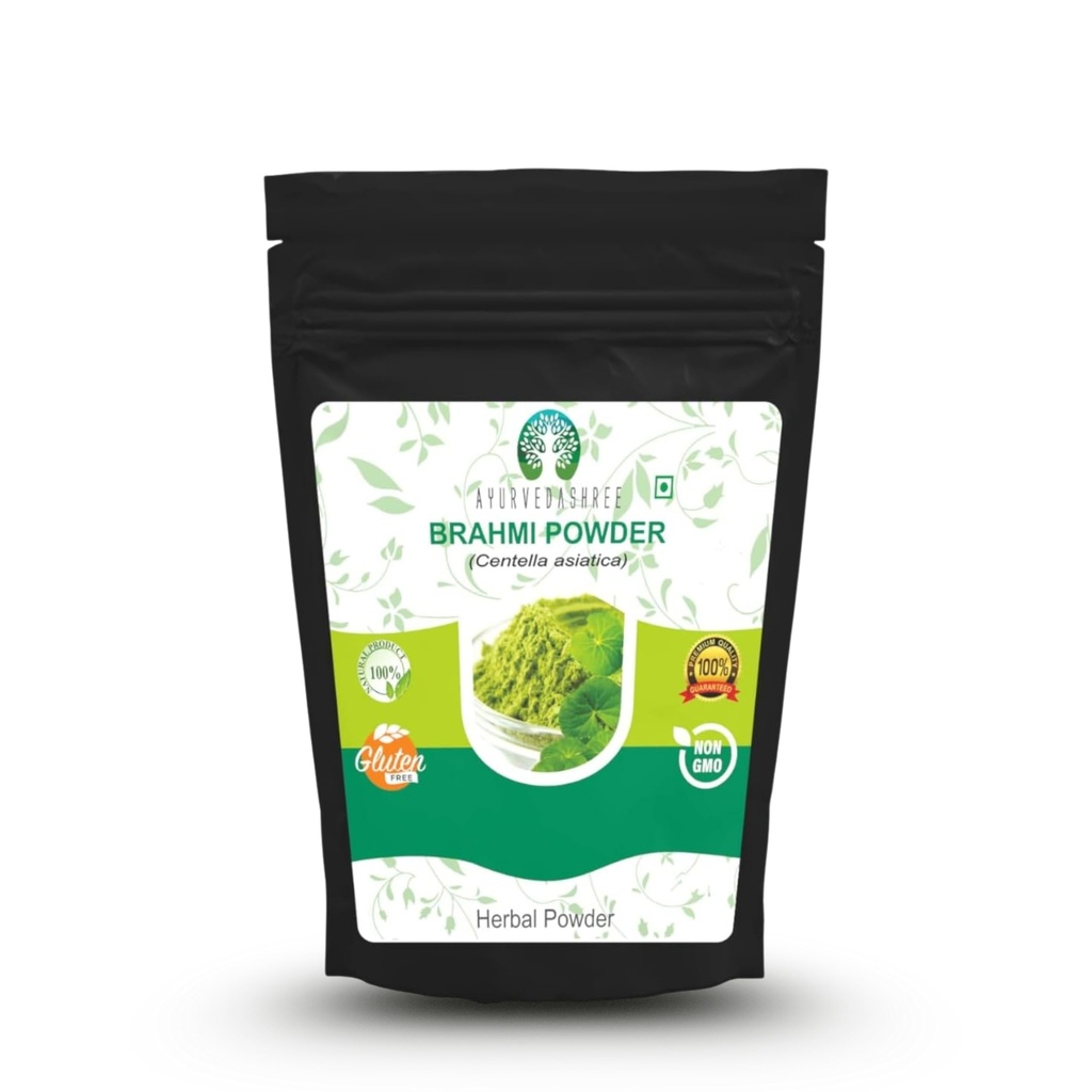 Centella asiatica Powder 50 Gm I Znan kot Gotu Kola, brahmi I Mandupakarni Powder I Non GSO I Gluten Free I Vegan