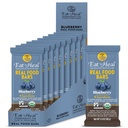 EatTo Heal Blueberry Real Food Bar - Ekološke beljakovinske čokoladice, Veganska hrana, zdravo brez glutena Beljakovine Hrana - Nizke beljakovinske čokoladice, ne gensko spremenjeni organizmi, Nikoli pečeni, Rastlinski prigrizki - Narejeni za uživanje