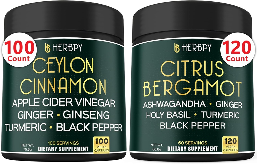 Bundele 6in1 Premium Ceylon Cinamon dopolnila & 6in1 Citrus Bergamot dodatek