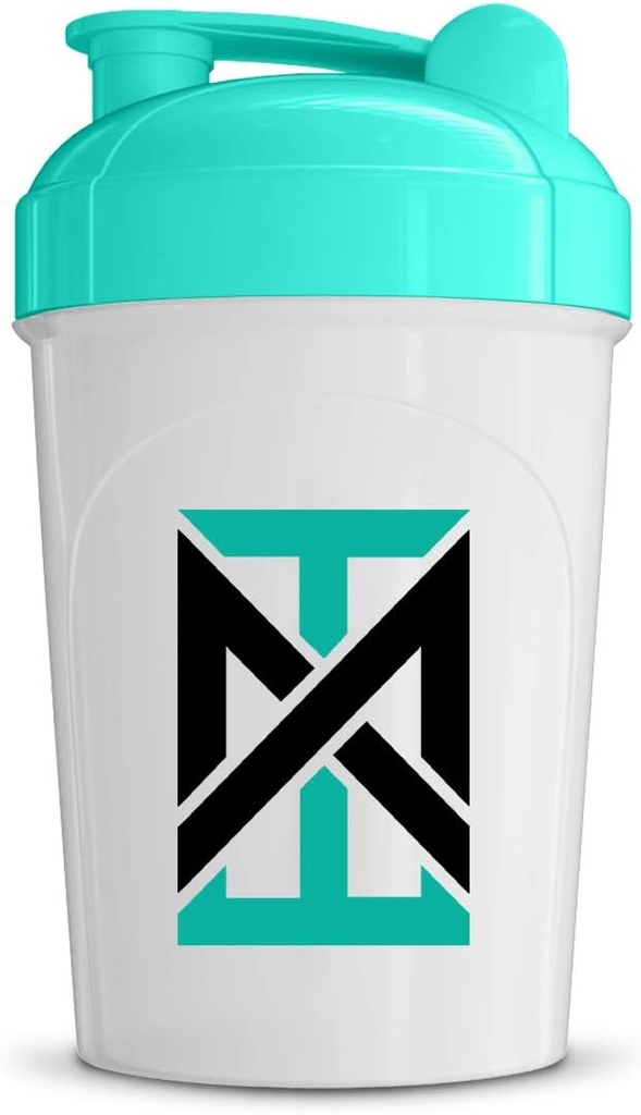 MIXT Energy Shaker Steklenica, 16 oz. Steklenica za stresanje, tehnologija mešanja BPA (16 oz, Teal)