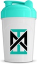 MIXT Energy Shaker Steklenica, 16 oz. Steklenica za stresanje, tehnologija mešanja BPA (16 oz, Teal)