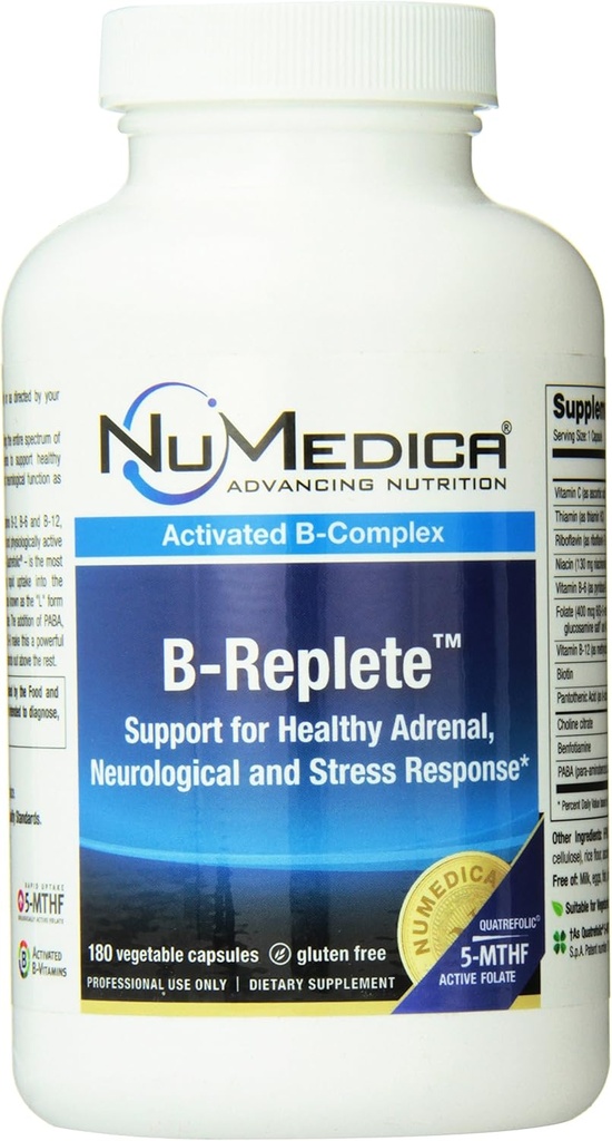 NuMedica B-Replete dodatek 180 Zelenjavne kapsule