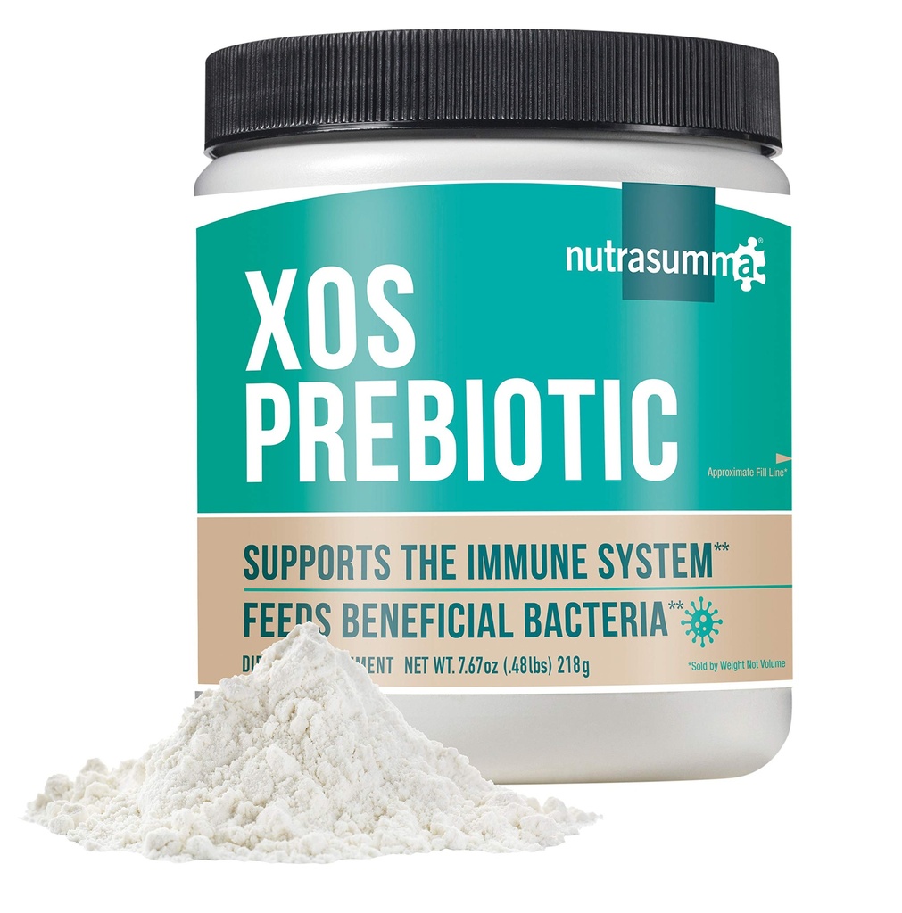 Nutrasumma XOS Prebiotična energijska prehranska dopolnila, 7.67 oz(218 g)