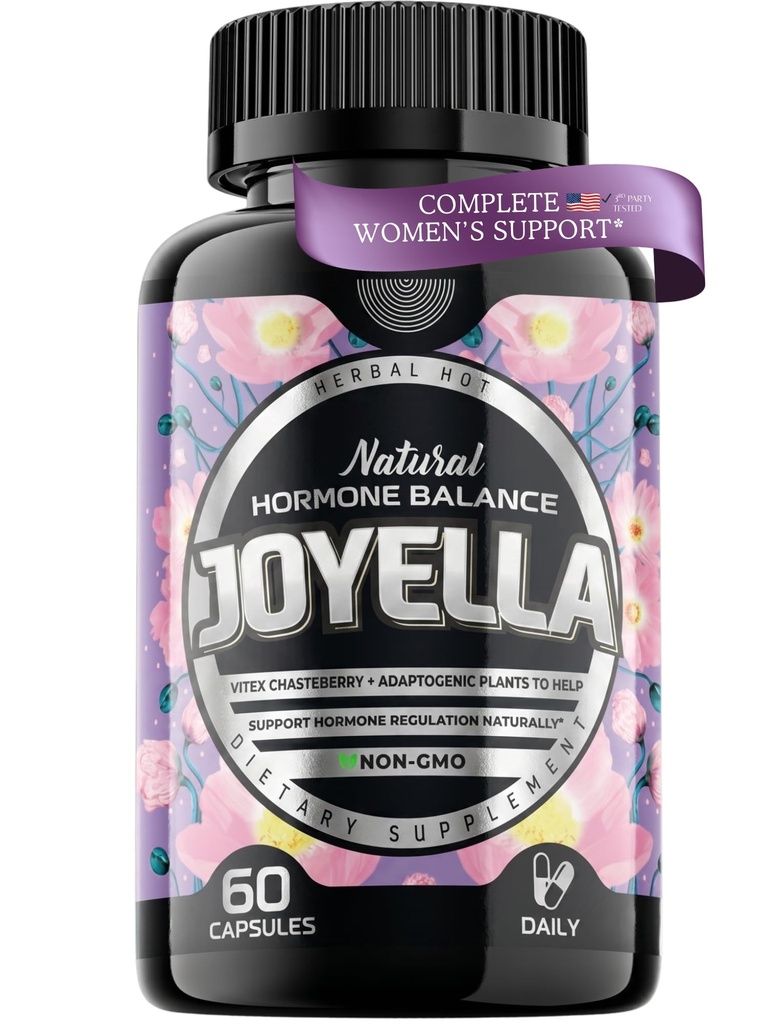 Vitex Chasteberry dodatek za ženske - Adaptogens Balance Complex w. Black Cohosh in Dong Quai - Hormonsko ravnovesje za ženske w. Wild Yam Root - Mood Plus Hormone Harmony 60 Caps ZDA