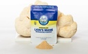 Lion's Mane Gobe Powder, Možganski dodatek za spomin in fokus, Preverjeni Beta-glukan, Prebava in Imunska podpora dodatek, Organic & Non-GMO, 60g, 60-dnevno dobavo